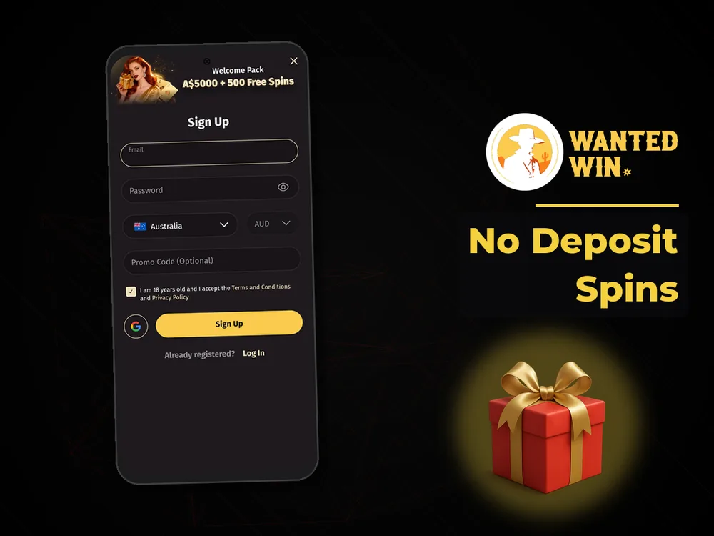 wanted win - No Deposit Spins