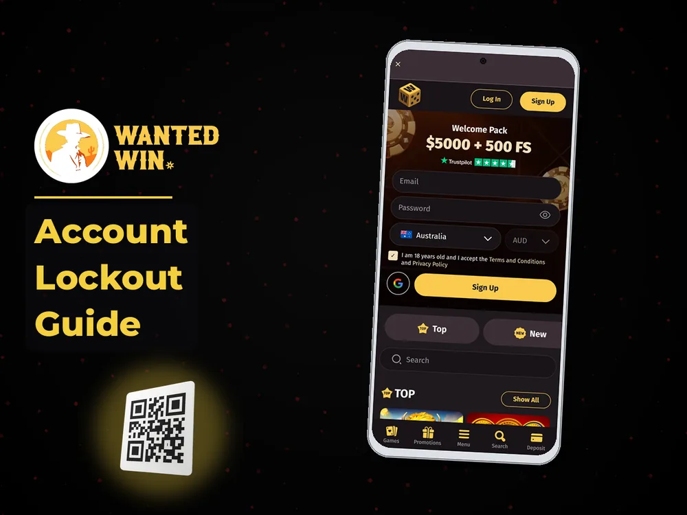 wanted win - Account Lockout Guide