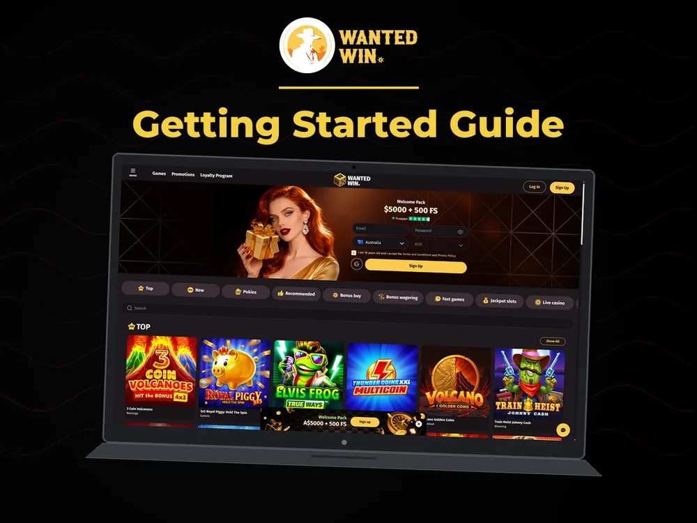 wanted win - Getting Started Guide