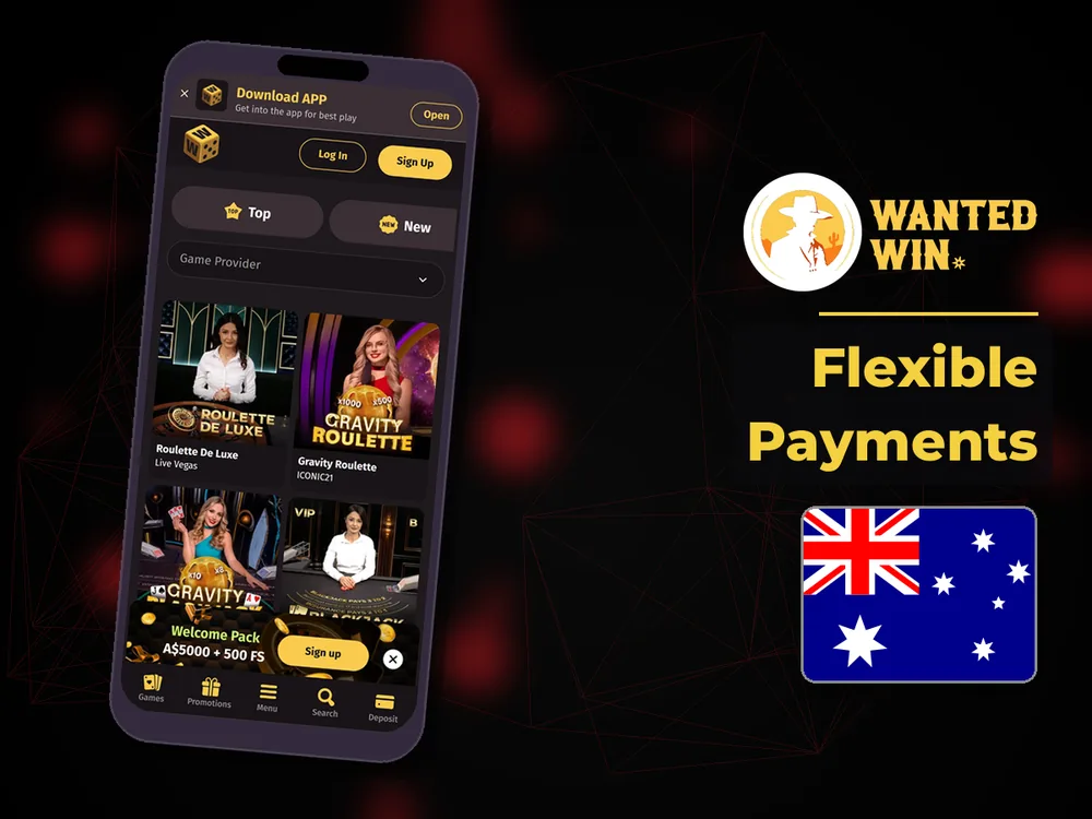 wanted win - Flexible Payments