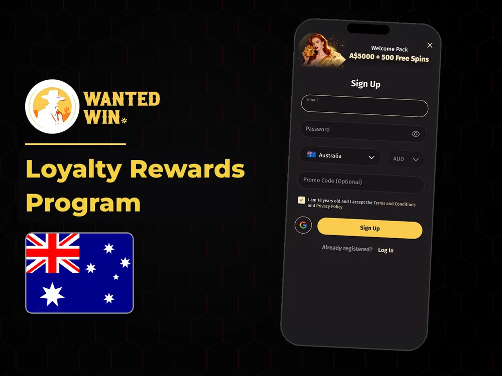 wanted win - Loyalty Rewards Program