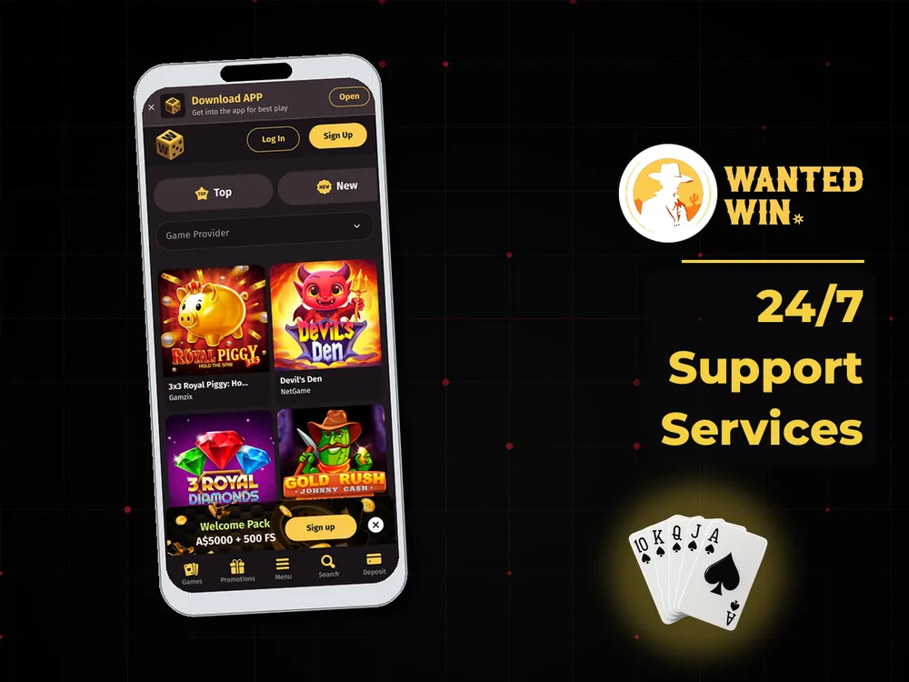 wanted win - 24/7 Support Services
